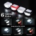 Sensor Cap Clip on Light Headlight 6 Modes COB LED Headlamp Type-C Charging for Outdoor Camping Fishing Emergency Head Lamp