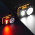 Sensor Headlamp COB LED Head Lamp Flashlight USB Rechargeable Head Torch Head Light with Built-in Battery