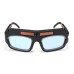 Solar Powered Auto Darkening Welding Mask Helmet Goggle Welders Glasses Arc PC Goggles For Welding Protection