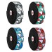 WEST BIKING 2 Pcs Bike Handlebar Tapes PU Anti-slip Waterproof Handlebar Grip Wraps Adhesive Strap For Cycling Bicycle Mountain Bike