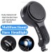 WEST BIKING 2 in 1 Horn Headlight 120dB High Sound Bicycle Bell Horn 5 Light Modes 400mAh Type-C Waterproof Electric Anti-theft Alarm Horn for Bicycle