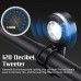 WEST BIKING 2 in 1 Horn Headlight 120dB High Sound Bicycle Bell Horn 5 Light Modes 400mAh Type-C Waterproof Electric Anti-theft Alarm Horn for Bicycle