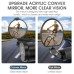 WEST BIKING Universal Bicycle Rearview Mirror Adjustable Rotate Cycling Handlebar Convex Mirrors for MTB Road Bike Accessories