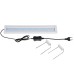 11W LED Fish Tank Light 40CM Aquarium Bracket Clip Light Aquarium Lighting Extendable Aquatic Plant Light for 40-50cm Fish Tank