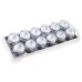 12Pcs Waterproof Flameless Electronic Colorful Wedding Chirstmas Decoration Vase Candle Lights