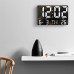 16-Inch LED Digital Wall Clock Alarm Clock Large Screen Temperature Date Day Display With Remote Control / Time/ Date/ Countdown / Temperature / 12/24H For Home Office Classroom