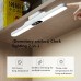 2000mAh Magnetic LED Reading Light Dormitory Bedside Night Light Adjustable Brightness & Color Temperature Rechargeable Clock Cool Lamp