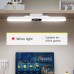 2000mAh Magnetic LED Reading Light Dormitory Bedside Night Light Adjustable Brightness & Color Temperature Rechargeable Clock Cool Lamp