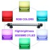 38cm bluetooth APP RGB LED Aquarium Fish Tank Lights Submersible Strip Bar Lamp