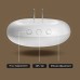 3 Color Time Clock Wall Lamp Dimmable Remote Control LED Night Light for Baby Child Gift EU US Plug Corridor Porch Wall Lights
