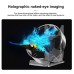 3D Fan Hologram Projector Remote Display Support Images and Video for Placing on Desks, Restaurants, Homes, Etc. to Increase the Fun