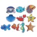 Anti-Slip Bathtub Stickers Baby Shower Waterproof Sticker Ocean Fish Non-skid Adhesive Bathroom Decor