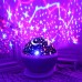 Bakeey Automatic Rotating Starry Sky Projection Lamp Star Moon Colorful Diamond Starlight Projector USB LED Night Light