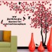 Beautiful 3D Tree DIY Mirror Wall Decals Stickers Art Home Room Vinyl Decor Wall Sticker