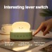 Cartoon Baby Toaster Lamp Desk Decor Rechargeable Lamp Night Light Portable Lamp for Bedroom Bedside Living Room