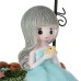 Creative Farm Girl Table Night Light Resin Craft Character Ornaments Xmas Gifts