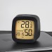 Digital Alarm Clock Voice Control LightsTemperature Humidity Calendar Week Display Snooze Function With Backlight Electronic Desktop Clock 12/24H LED Alarm Clock