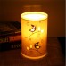 E27 Hand Carved Warm Desk Light  Parchment LED Table Lamp for Home Decor