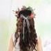 Garland Flower Crown Floral Women Hairband Headband Festival Party Decorations