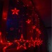Honana HT-336 220V LED Light String Star Shape Curtain Light Home Decor Celebration Festival Wedding