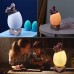 KL-02 Decorative 3D Triceratops Egg Smart Night Light 16 Colors Remote Control Touch Switch LED Nightlight For Christmas Gift