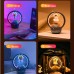 Magnetic Levitating Astronaut LED Night Light RGB Atmosphere Lamp With Music Player Bluetooth Speaker Table Lamp Room Decor Gift