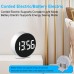 Multifunctional Compact LED Digital Alarm Clock with Dual Alarm Snooze 12/24H Display Adjustable Brightness and Dual Power Supply Options Ideal for Bedroom Living Room Kitchen and Office