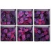 PAG 6pcs 13x13cm Water Shadow Ocean/Forest Seires Pattern 3D Non-Slip Waterproof Bathtub Mat Sticker