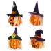 Pumpkin Lamp Halloween Light Vintage Lantern Night Light Decoration Home Party Indoor Toy