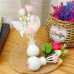 Romantic Flower Mushroom LED Night Light Sensor Baby Bed Lamp Decor US Plug