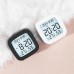 Simple Alarm Clock Voice Control LightsTemperature Humidity Calendar Week Display Snooze Function With Backlight Electronic Desktop Clock 12/24H LED Alarm Clock