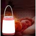 Small Night Light Bedroom Bedside Lamp Eye-friendly Battery Powered USB Rechargeble Brightness Adjustable