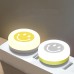 Small Night light USB Plug-in Eye Friendly USB Portable Mini Smile Face LED Wall Light Bedroom Bedside Night Light