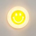 Small Night light USB Plug-in Eye Friendly USB Portable Mini Smile Face LED Wall Light Bedroom Bedside Night Light