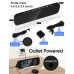 Super Loud Vibrating Alarm Clock with Vibrator Bed Shaker for Heavy Sleeper and Colorful RGB LED Night Light for Home Decoration