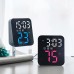 Voice Control Alarm Clock Temperature LED Digital Clocks Night Mode 12/24H Anti-disturb Funtion Electronic Alarm Clock