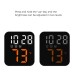 Voice Control Alarm Clock Temperature LED Digital Clocks Night Mode 12/24H Anti-disturb Funtion Electronic Alarm Clock