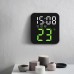 Voice Control Alarm Clock Temperature LED Digital Clocks Night Mode 12/24H Anti-disturb Funtion Electronic Alarm Clock