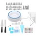 170PCS Cake Decorating Supplies Kit Baking Tools Turntable Stand Pen Set