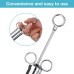 304 Meat Injector Stainless Steel BBQ Meat Injector Marinade Syringe 60ml with 3 Needles Kitchen Beef Gadget