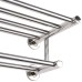 304 Stainless Steel Double Tiers Towel Rail Rack Shelf Wall Mounted Bathroom