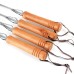 4pcs/set BBQ Stainless Steel Telescopic Barbecue Forks Outdoor Barbecue Tools