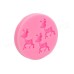 Christmas Deer Decorating Fondant Mold Silicone Cake Mould Animal Shape Baking Tools