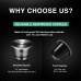 Coffee Capsule Cup Stainless Steel Filter Reusable Refillable Kit For Nespresso U Machine