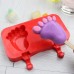 Creative Silicone Ice Cream Mold Ice Lolly Mold Rod Ice Mold Red Food Grade