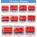 Creative Silicone Ice Cream Mold Ice Lolly Mold Rod Ice Mold Red Food Grade