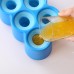 KC-IT06 DIY Silicone 6 Cavity Fish Shape Ice Cream Mold Ice Pop Stick Maker Kitchen Tools