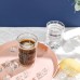 Latte Macchiato Glasses Double-Walled 350 ml Set of 6 Thermal Glass Made of Borosilicate Glass, Espresso Cups, Coffee Cups, Drinking Glasses, Capuccino Cups, Ice Cream Glass with 6 Spoons and 6 Coasters