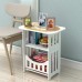 Modern Simple Side Table Easy to assemble Installation Stable Powerful Storage Capacity Coffee Table