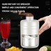 Portable Manual Ice Crushing Fast Ice Crushing with Textured Handle Food-Grade Safety Compact Design for Kitchen Gadgets Smoothies Maker